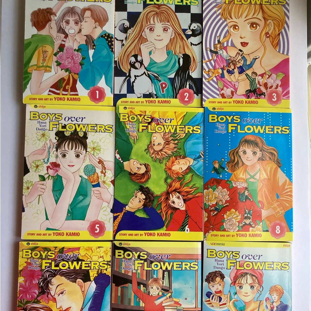 Boys Over Flowers Volumes 1-3, 5, 6, 8, 12-14, 16